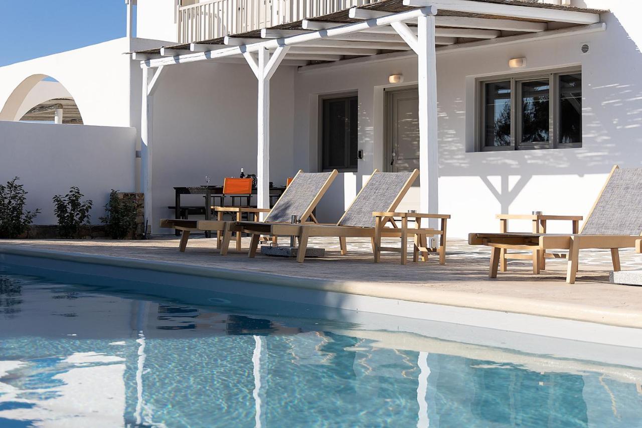 White Pearl Villa Naxos With Private Swimming Pool Naxos City Экстерьер фото