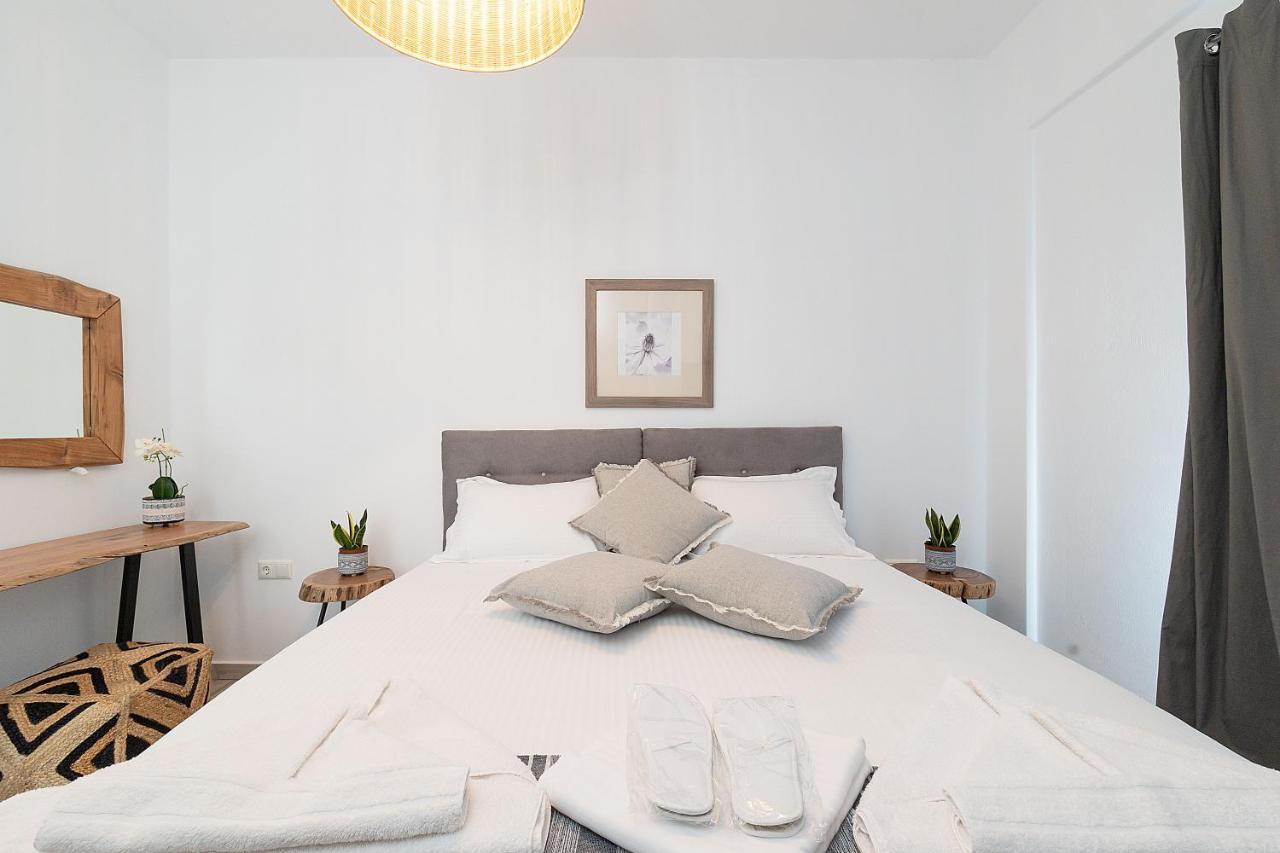 White Pearl Villa Naxos With Private Swimming Pool Naxos City Экстерьер фото