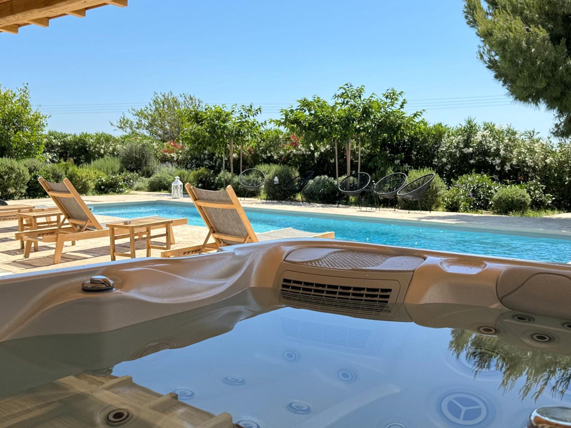 White Pearl Villa Naxos With Private Swimming Pool Naxos City Экстерьер фото